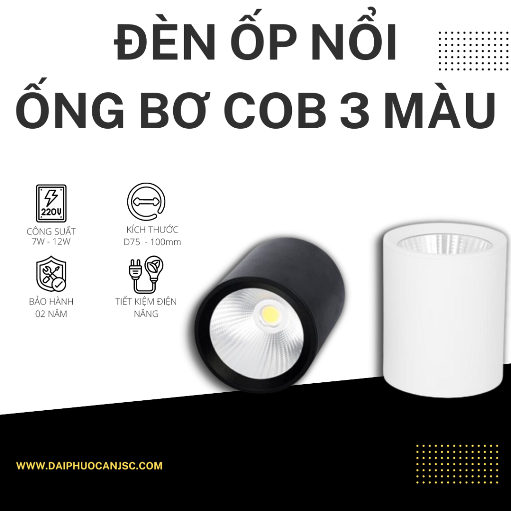 Đèn LED ốp trần nổi trang trí