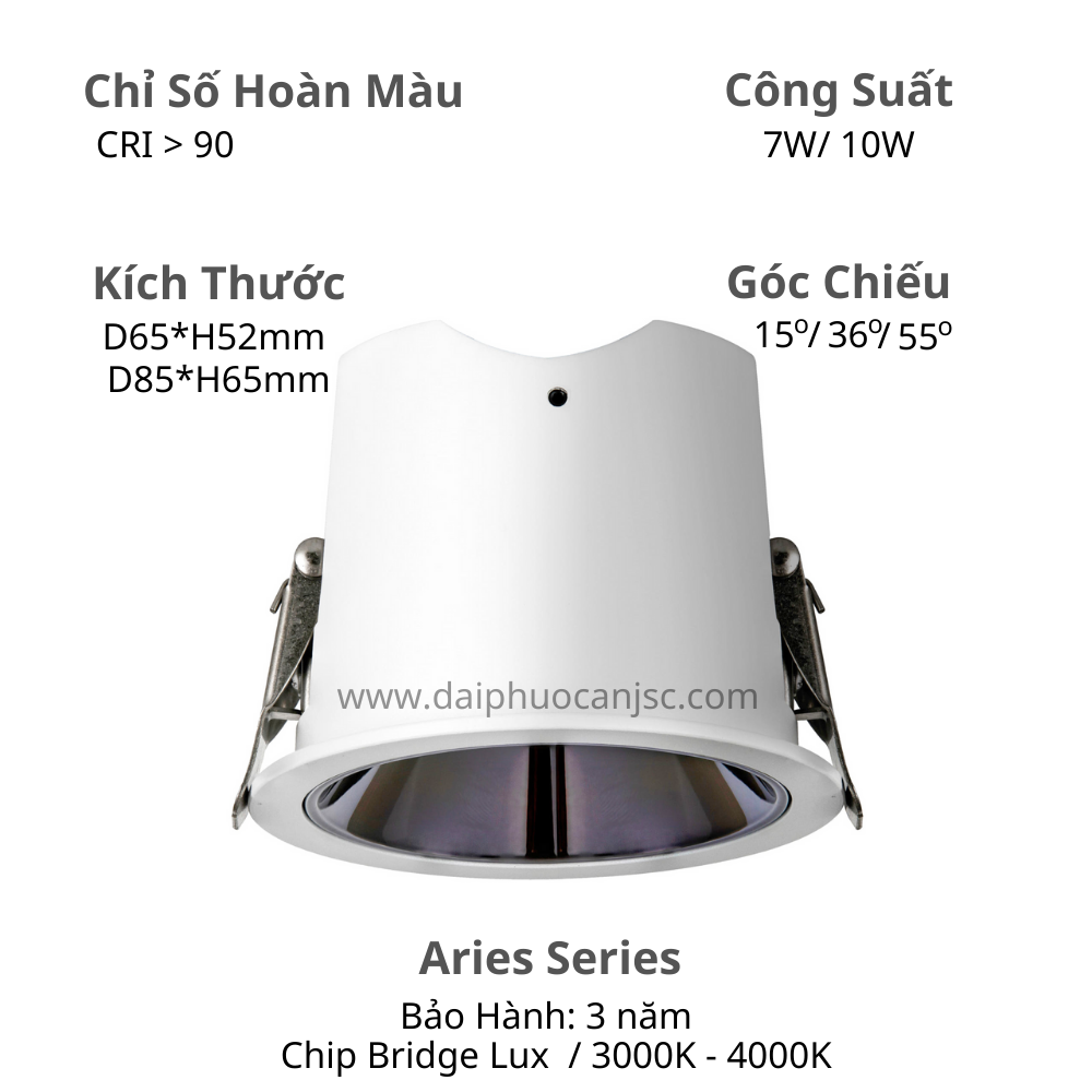 Đèn LED âm trần giá rẻ