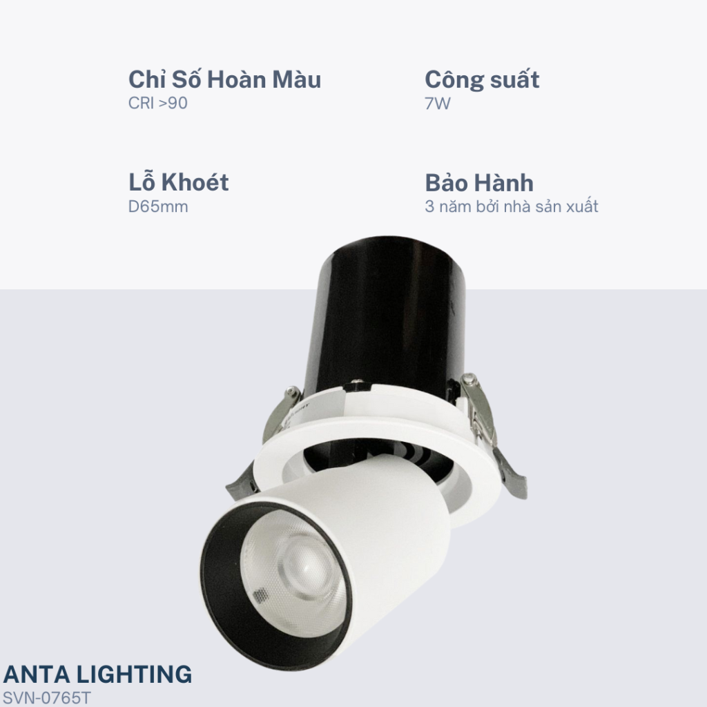 Đèn LED âm trần tiết kiệm điện