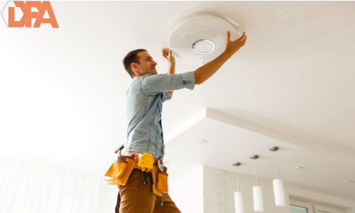 Đèn LED ốp trần nổi phòng khách, văn phòng